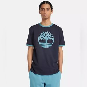 TIMBERLAND MEN'S TREE LOGO RINGER TEE NWT SIZE XXL